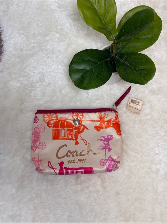 Coach Accessories - Coach Cream Pouch